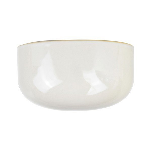 Biała doniczka ścienna PT LIVING Oval, 20x10,8 cm