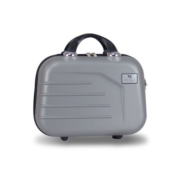 Szary kuferek podróżny My Valice PREMIUM Make Up & Hand Suitcase