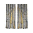 Szaro-złote zasłony zestaw 2 szt. 140x260 cm – Mila Home
