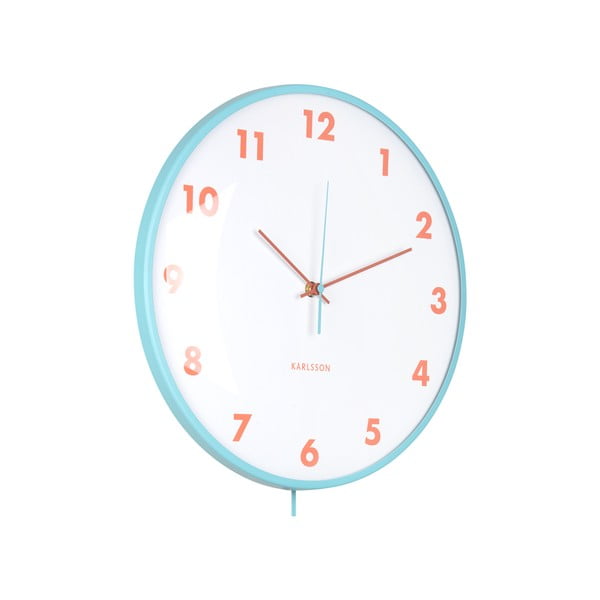 Wahadłowy zegar ścienny Cheeky Dome – Karlsson-image-3