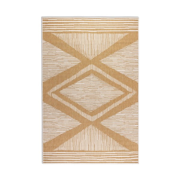 Żółto-kremowy dywan odpowiedni na zewnątrz 160x230 cm Gemini – Elle Decoration-image-2