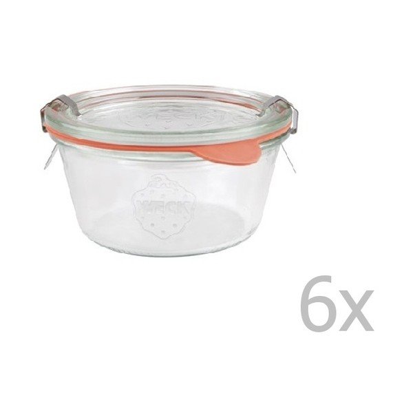 Zestaw 6 słoików Weck Sturz, 290 ml