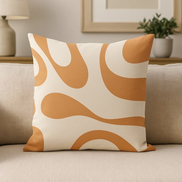 Poszewka na poduszkę 43x43 cm Caramel Latte – Mila Home-image-3