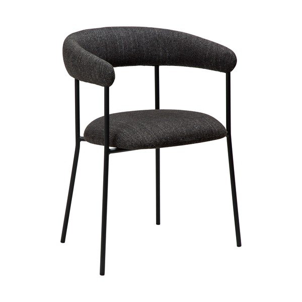 Antracytowy fotel Plenti – DAN-FORM Denmark