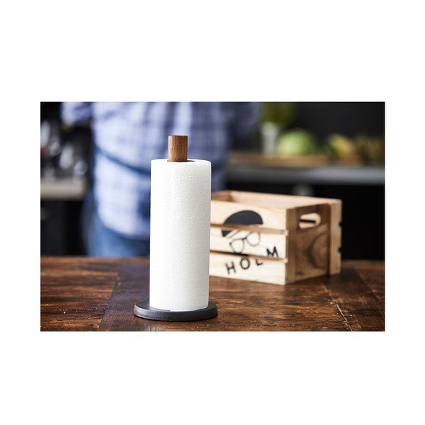 Metalowy stojak na ręczniki kuchenne ø 13,5 cm – Holm-image-1