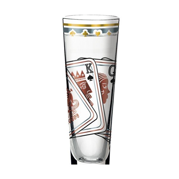 Komplet kieliszka do wódki ze szkła kryształowego i 5 podkładek Ritzenhoff Sascha Morawetz, 50 ml-image-2