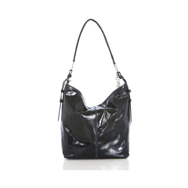Skórzana torebka Hobo Navy-image-1