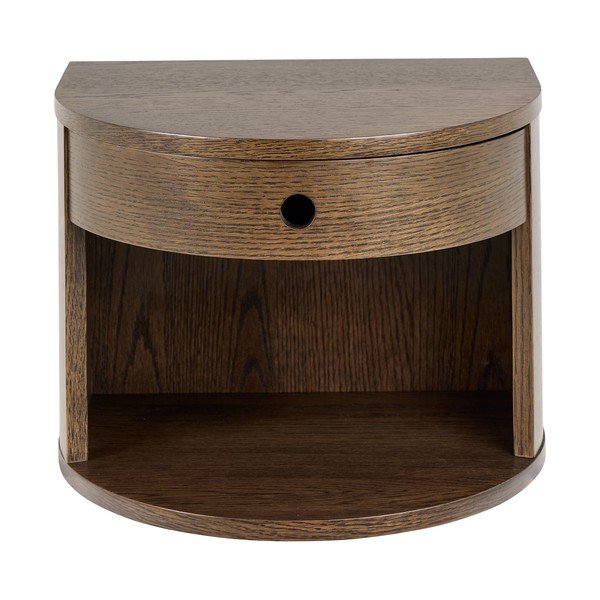 Szafka nocna w dekorze dębu w ciemnym naturalnym kolorze Paron – Actona
