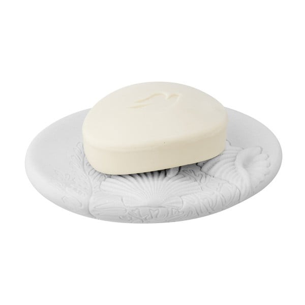 Biała mydelniczka z żywicy polimerowej Maloto – Wenko-image-2