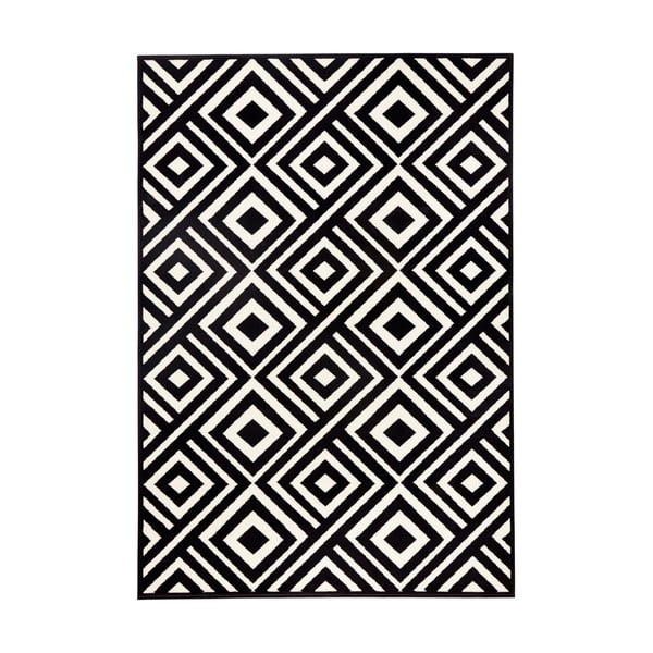Czarno-biały dywan Zala Living Art, 140x200 cm