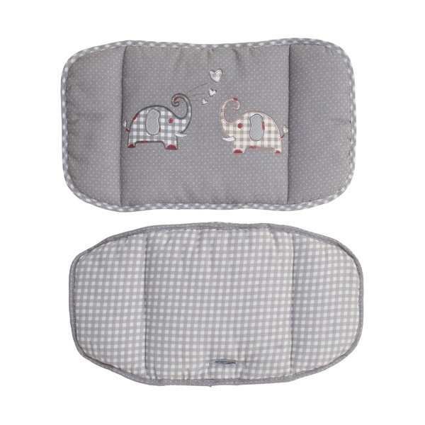 Szara wkładka do krzesełka do karmienia Jumbo twins – Roba