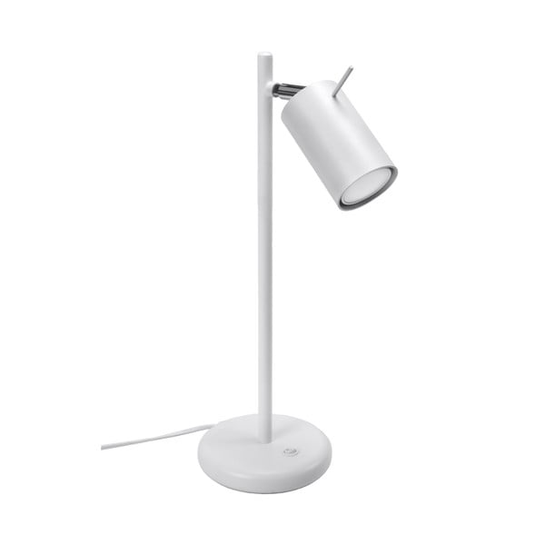 Biała lampa stołowa (wysokość 43 cm) Etna – Nice Lamps