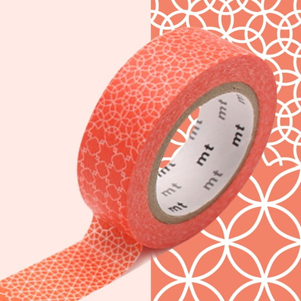 Taśma dekoracyjna washi MT Masking Tape Valnetine, dł. 10 m