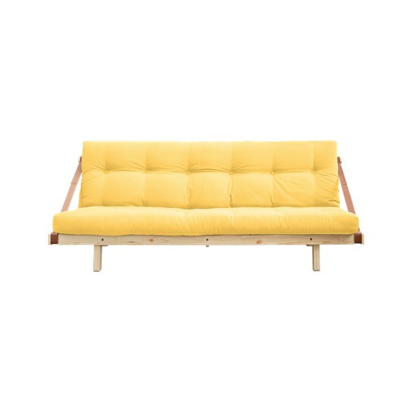 Sofa rozkładana Karup Design Jump Natural Clear/Yellow