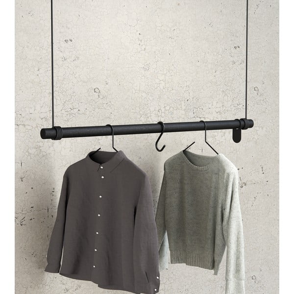 Wiszący stalowy haczyk w kolorze srebra S-Hook – LIND DNA-image-2