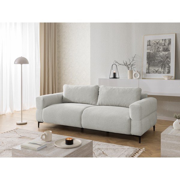 Jasnoszara sofa 217 cm Helio – Ropez-image-4