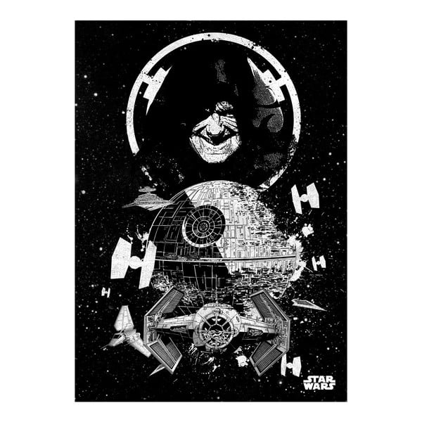 Plakat z blachy Star Wars Pilots - Death Star