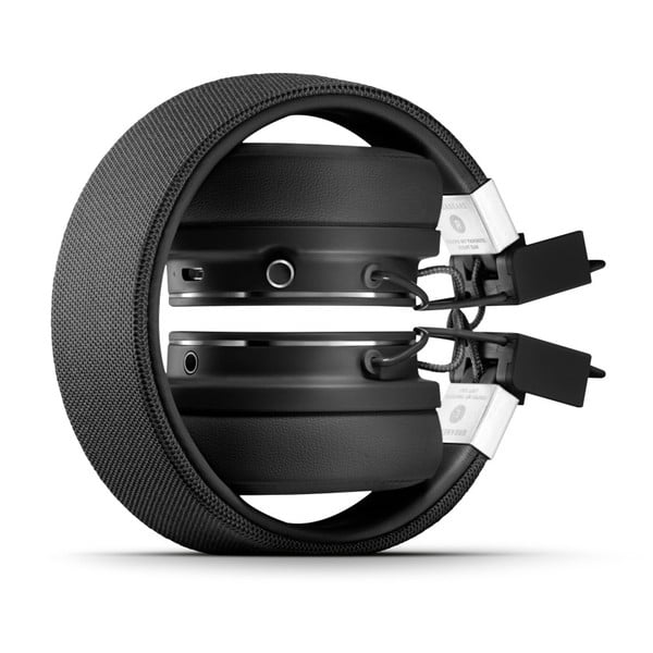 Czarne bezprzewodowe słuchawki nauszne Bluetooth z mikrofonem Urbanears PLATTAN II BT Black-image-2