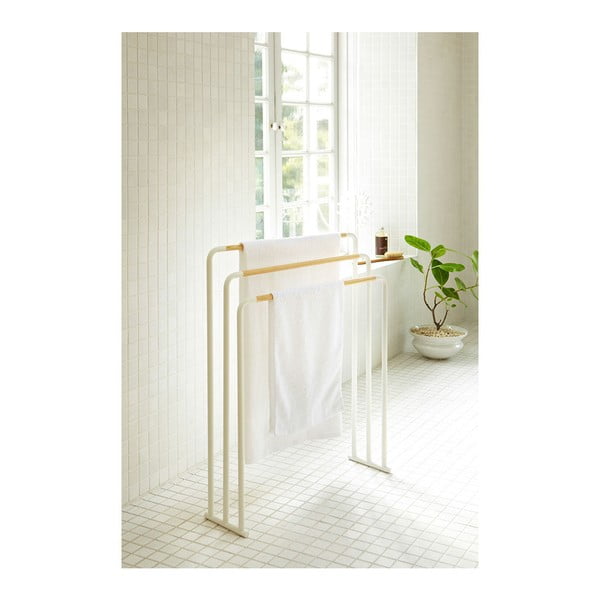 Biały wieszak na ręczniki YAMAZAKI Plane-image-2