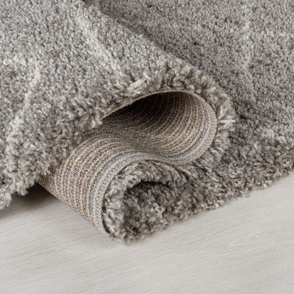 Szary dywan Flair Rugs Kush, 200x290 cm-image-1