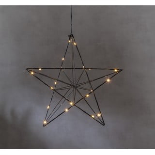Świąteczna wisząca dekoracja świetlna LED Star Trading Line, wys. 36 cm