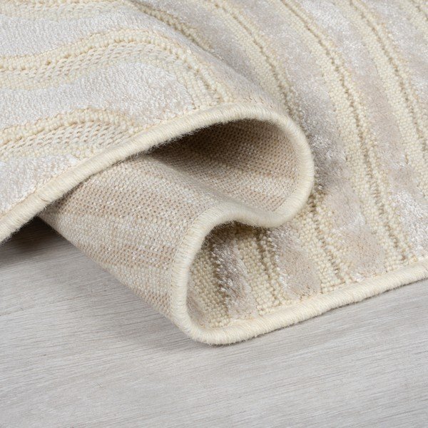 Beżowy wełniany dywan 170x120 cm Patna Channel – Flair Rugs-image-3