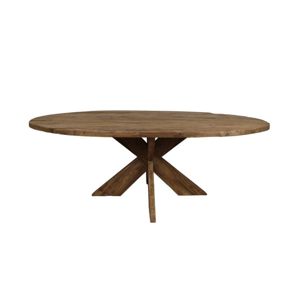 Stół do jadalni z drewna tekowego HSM Collection Erosie, 220x110 cm