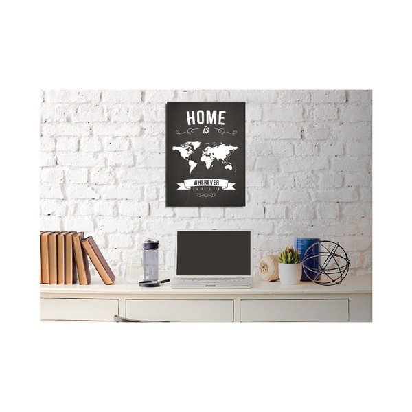 Obraz na płótnie Home, 30x40 cm-image-2