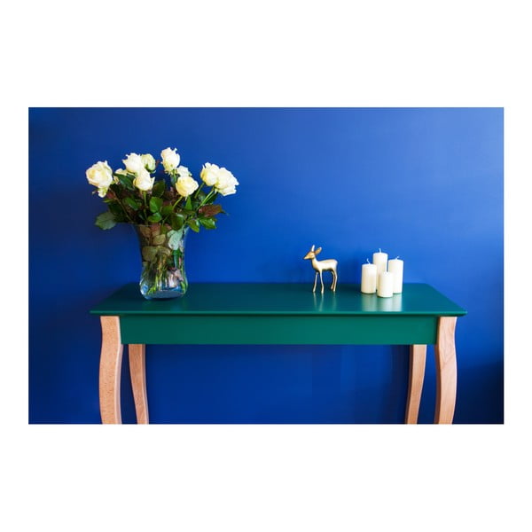 Jasnoturkusowa konsola Ragaba Console, dł. 105 cm-image-4