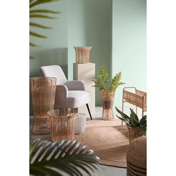 Jasnoszary fotel Ernestine – Yes Everyday-image-1