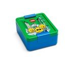 Niebieski pojemnik na przekąski z zielonym wieczkiem LEGO® Iconic