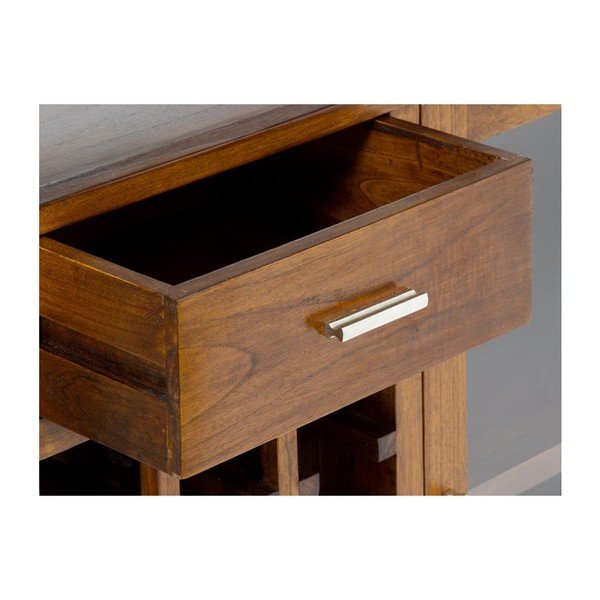 Stół barowy z drewna mindi Santiago Pons Ohio-image-1