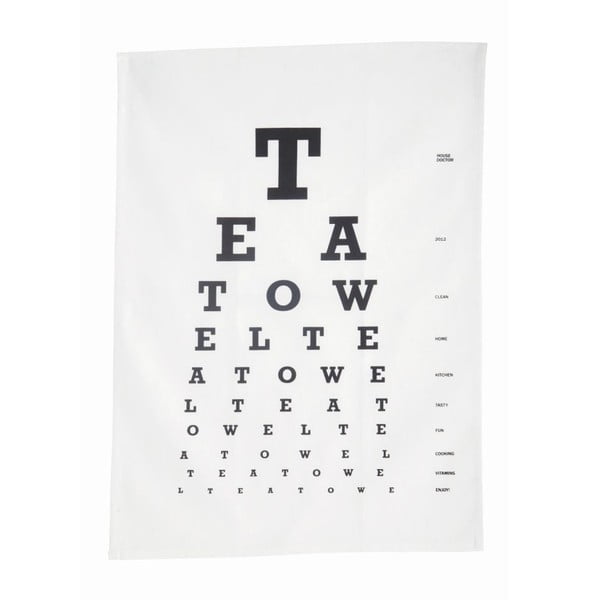 Ścierka kuchenna Eye Test, 50x70 cm