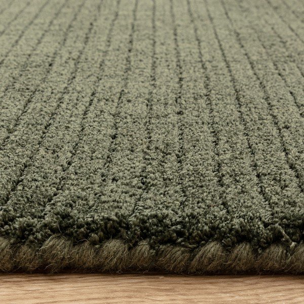 Ciemnozielony dywan tkany ręcznie 160x230 cm – Asiatic Carpets-image-2