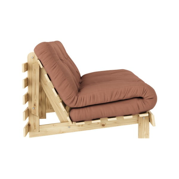 Pomarańczowa rozkładana sofa 160 cm Roots – Karup Design-image-4