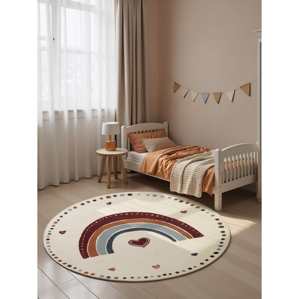 Dywan dziecięcy ø160 cm Luvy – Hanse Home (zdjęcie 4)