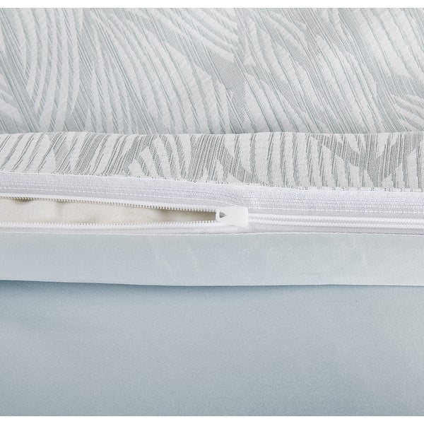 Zielona żakardowa pościel jednoosobowa 140x200 cm Florida – My House-image-3