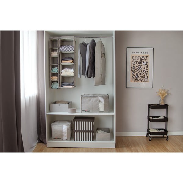 Szary pojemnik do przechowywania Compactor Oxford, 42 x 26 cm-image-2