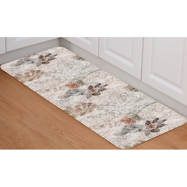 Beżowy chodnik odpowiedni do prania 58x240 cm Vintage Garden – Oyo Concept-image-4