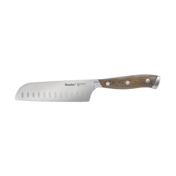 Nóż typu santoku ze stali nierdzewnej Heritage – Metaltex