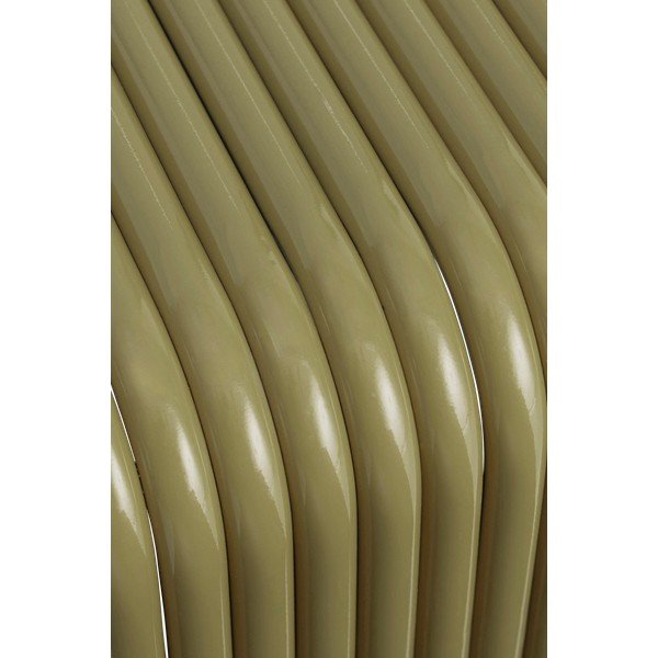 Metalowy stołek w kolorze khaki Multron – Ellos Home-image-3