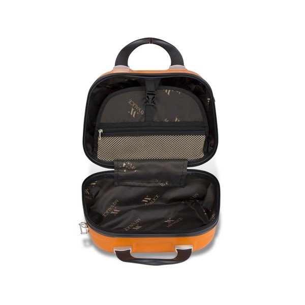 Pomarańczowy kuferek podróżny My Valice PREMIUM Make Up & Hand Suitcase-image-3