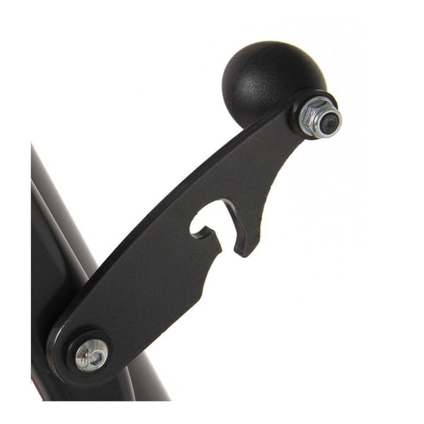 Czarna metalowa huśtawka ogrodowa Celebs – Dajar-image-3