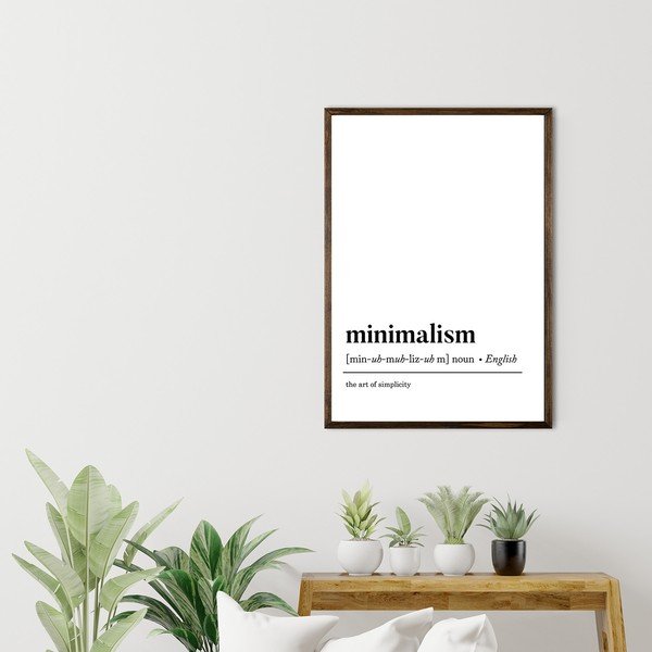 Obraz 50x70 cm Minimalism – Wallity-image-1