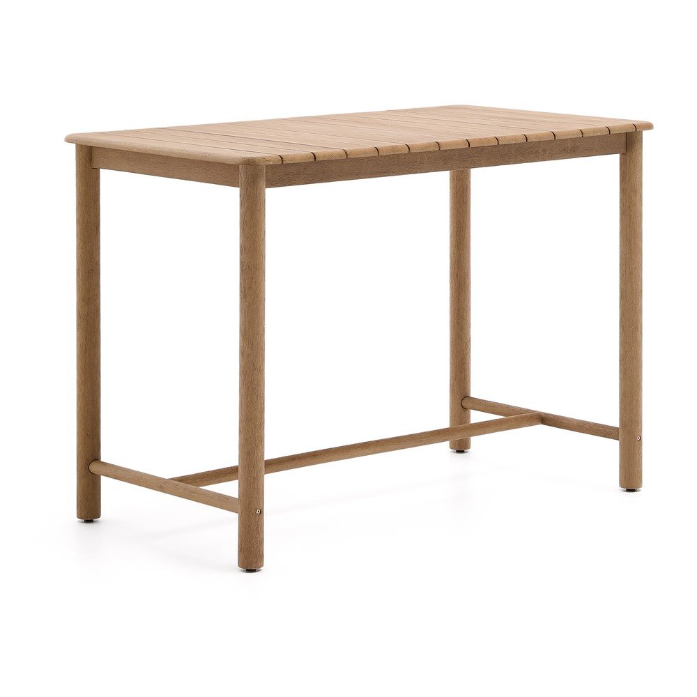 Ogrodowy stolik barowy z litego drewna akacjowego 138x78 cm Sori – Kave Home