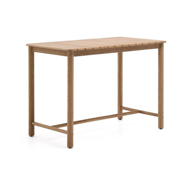 Ogrodowy stolik barowy z litego drewna akacjowego 138x78 cm Sori – Kave Home