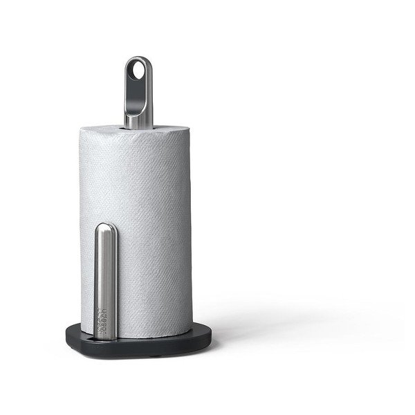 Ciemnoszary plastikowy stojak na ręczniki papierowe Hold – Joseph Joseph-image-4