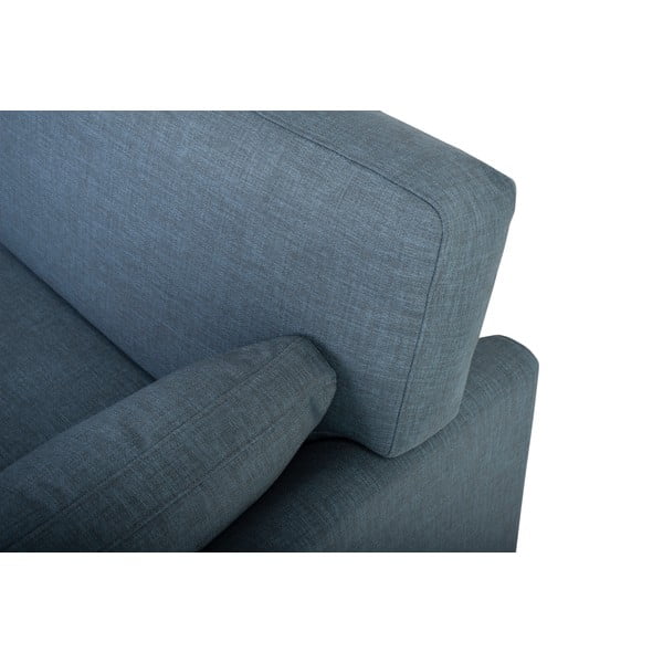 Niebieska rozkładana sofa 233 cm Janson – Scandic-image-1