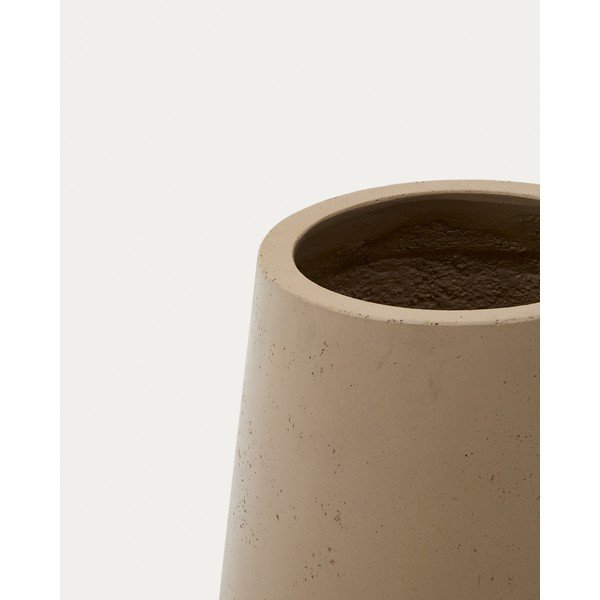 Betonowa osłonka na doniczkę ø 50 cm Calun – Kave Home-image-3