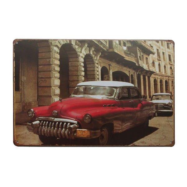 Tablica Cuban Car, 20x30 cm